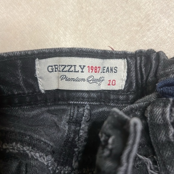 Grizzly Black Denim Jeans - Picture 7 of 9